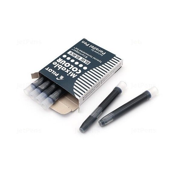Комплект картриджей Pilot IC-P3 6шт, сине-черный