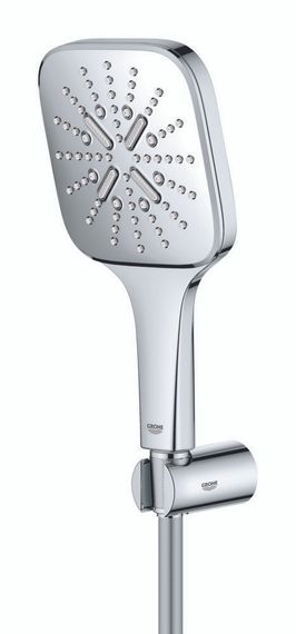 Душевой набор с держателем, 3 режима струи Grohe Rainshower SmartActive (26589000) | Зображення 1