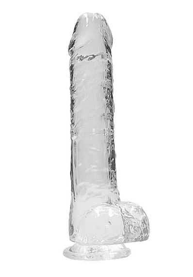 Фалоімітатор - Realrock Dildo 9" Transparent Sex Aura | Зображення 5