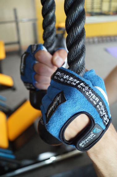 Рукавички для фітнесу Power System PS-2200 Workout Blue XXL | Зображення 4