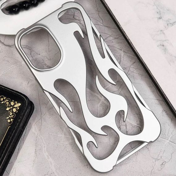 Чехол TPU WinFire для Apple iPhone 16 Plus (6.7") Silver | Зображення 3