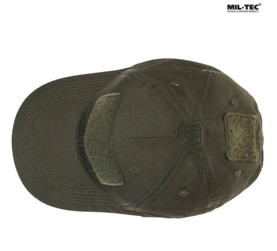 Бейсболка тактична MIL-TEC Tactical Baseball Cap Оливкова | Зображення 4
