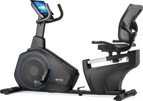 Горизонтальный велотренажер Gymtek XBR6000 электромагнитный синий