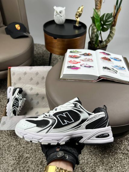 Мужские кроссовки New 530 Premium Black White весна / літо / осінь A3659 43 27.5 см | Зображення 2