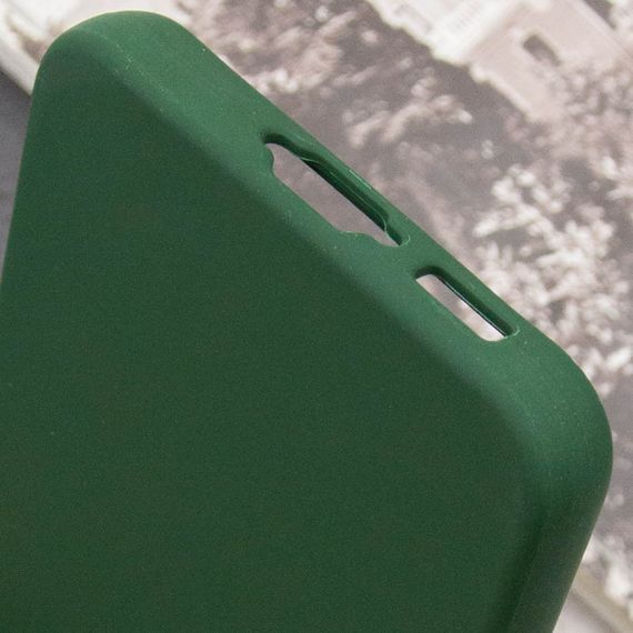 Чохол Silicone Cover Lakshmi Full Camera (AA) для Samsung Galaxy S23 Зелений / Dark green | Зображення 5