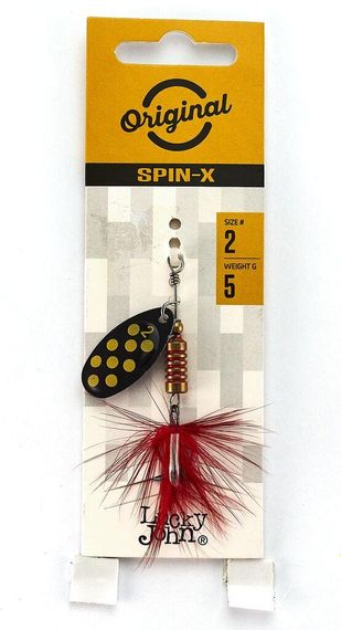 Блесна вращ. Lucky John Лаки Джон SPIN X ROUND 02 5,0г BF | Зображення 1