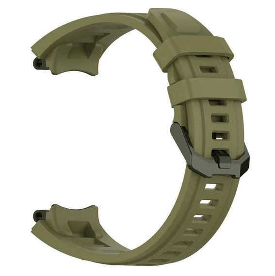 Силіконовий ремінець Primolux для смарт годинника Xiaomi Amazfit T-Rex 2 (A2169 / A2170) - Dirty Green | Зображення 3