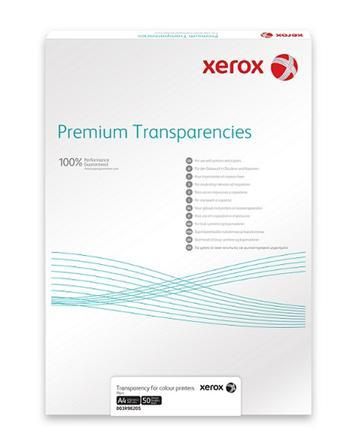 Пленка прозрачная Xerox A4 100л. удаляемая по длинной кромке (003R98198)