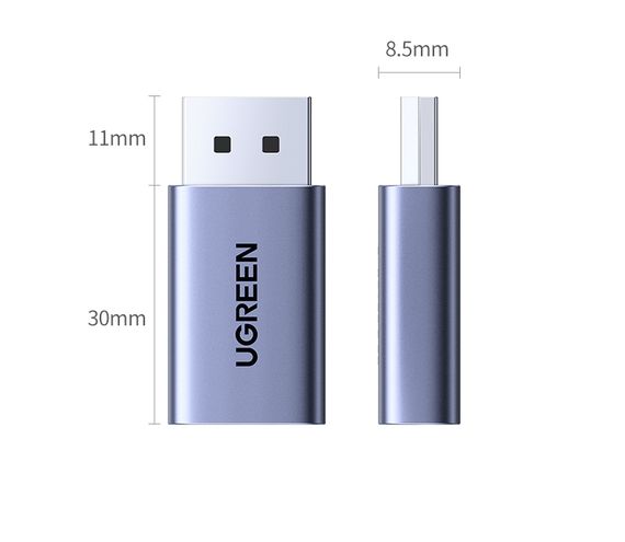 Переходник DisplayPort (DP) - HDMI 4K подключение к ТВ вывод изображения с MAC ноутбука | Зображення 2