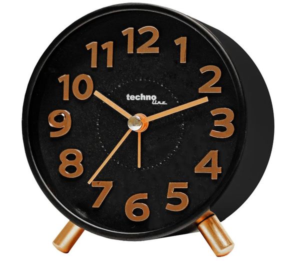 Годинник настільний Technoline Modell F Black/Cooper (Modell F) (DAS302473)