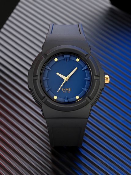 Жіночий годинник Skmei 2011BKBU Black-Blue | Зображення 3