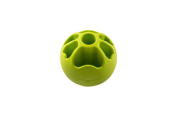 Игрушка для собак FIBOO Snack fibooll, 6.5 см, зеленая
