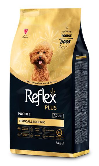 Сухой корм для собак породы пудель Reflex Plus Poodle, 8 кг