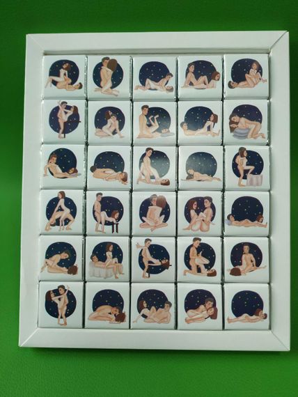 Шоколадный подарочный набор "Kamasutra" 150 г | Зображення 4