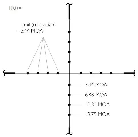 Приціл оптичний Hawke Vantage 3-9x40 сітка Mil Dot | Зображення 4
