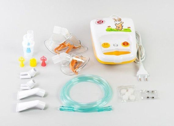 Ингалятор Little Doctor LD-212C желтый для детей компрессорный гарантия 3 года | Зображення 1