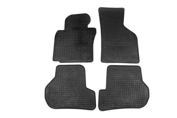Гумові килимки (4 шт, Polytep) для Skoda Octavia II A5 2010-2013рр | Зображення 1