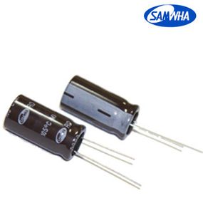 220mkf - 250v  RD 18*40  SAMWHA, 105°C конденсатор електролітичний