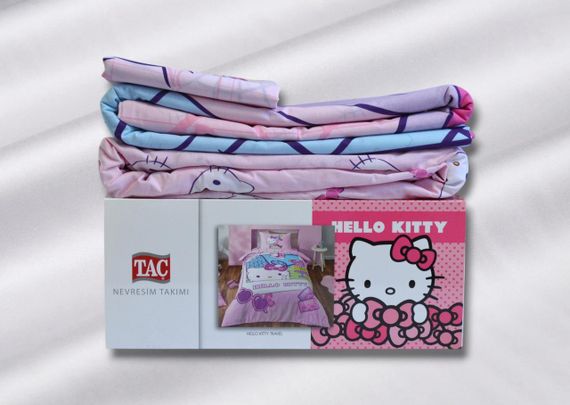 Постільна білизна TAC Disney 160×220 см Hello Kitty Travel | Зображення 4