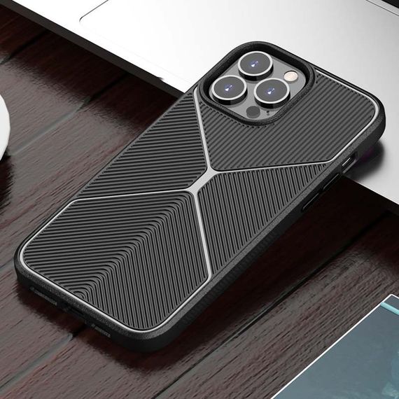 Чехол TPU BlackWood для Apple iPhone 13 Pro Max (6.7") Черный | Зображення 6