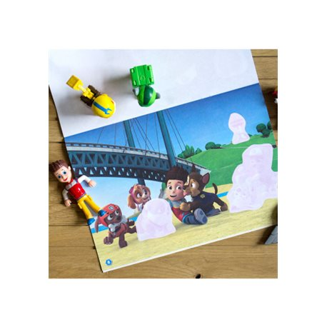 Альбом с наклейками "Щенячий патруль" 10192004, 2 листа с наклейками | Зображення 2