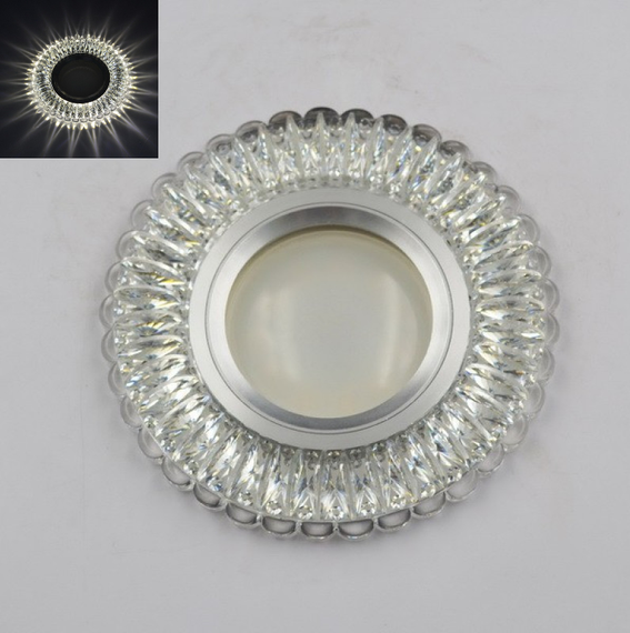 Точковий світильник LB1804C під лампу MR-16 з LED підсвічуванням 3W, 4000К