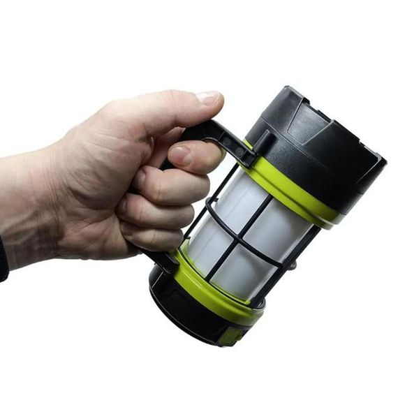 Переносной фонарь на солнечной батарее, функция PowerBank, LED F-910 / Подвесная кемпинговая лампа на | Зображення 5