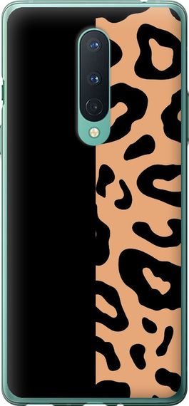Чехол на OnePlus 8 Пятна леопарда "4269u-1902-17620"