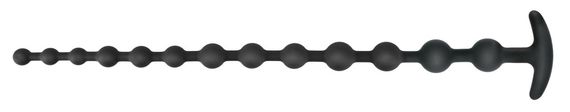 Анальний ланцюжок - Black Velvets Anal Beads Silicone | Зображення 2