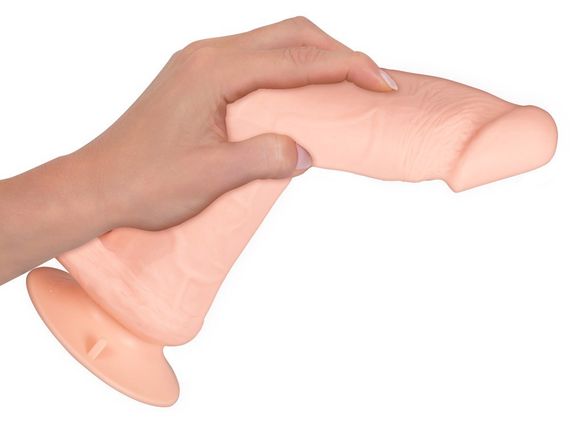 Вибратор на присоске Nature Skin Bendable RC Vibrat sexstyle | Зображення 6