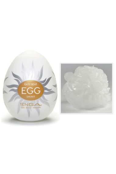 Мастурбатор-яйце — Egg Shiny Single | Зображення 1