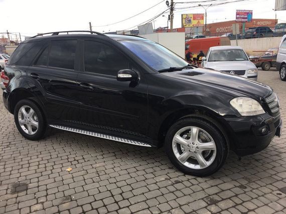 Бокові пороги OEM (2 шт., Алюміній) для Mercedes ML W164 | Зображення 9