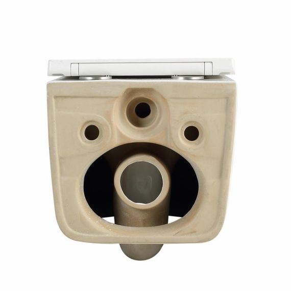 Унітаз підвісний Qtap Gemini Ultra Quiet 485×340×350 мм, White, з сидінням Slim Duroplast / Soft-close / Quick Release | Зображення 6