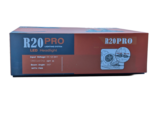 Комплект світлодіодних ламп R20 HB3 (9005) 100W Canbus 6000K 12/24V | Зображення 1