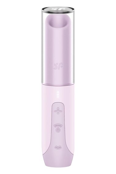 Стимулятор клітора хвильовий Satisfyer Secret Kiss у формі помади, рожевий sexstyle | Зображення 1
