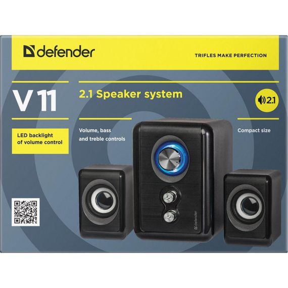 Акустика Defender V11 11 Вт 2.1 system, USB (65111) | Зображення 3
