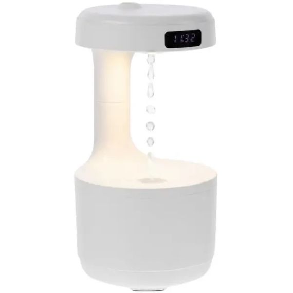 Зволожувач повітря портативний Kinscoter DQ-011 Anti Gravity Humidifier електричний 800 мл White iC227 | Зображення 1