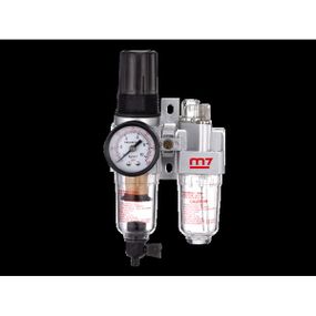 Блок підготовки повітря рег.тиску з манометром 1/4&quot;Н