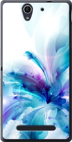 Чехол на Sony Xperia C3 D2502 цветок "2265u-171-17620"