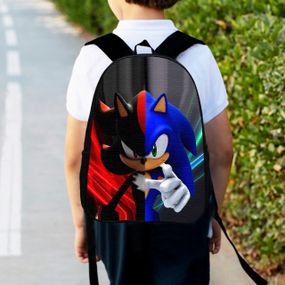 Рюкзак дитячий Супер Сонік "Super Sonic" 34х27см, міський ранець для хлопчика з принтом (00394)