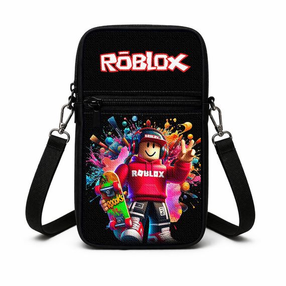 Сумка-чохол для телефону Roblox,дитяча сумка через плече, водонепроникна міні-сумка (4832)