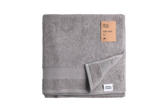 Рушник махровий Ardesto Super Sof ART-2270-SL 140х70 см сіре