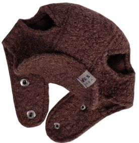 Шапка Авіатор тедді шоколад 1