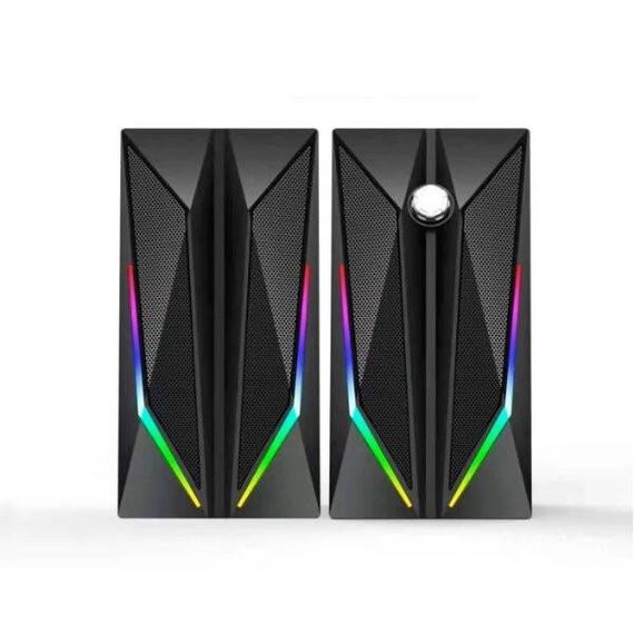 Колонки компьютерные с подсветкой MUSIC D.J. M-110A