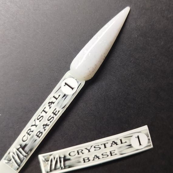 Наклейка на типсу (палитру) для базы Mi Crystal Base №1 (9 x 55 мм)