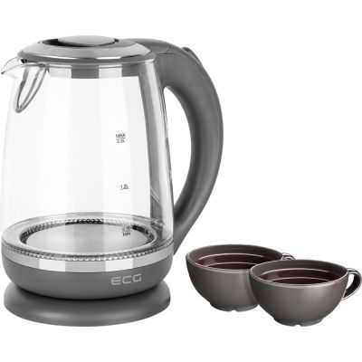 Електрочайник ECG RK 2020 Grey Glass (RK2020 Grey Glass) | Зображення 7