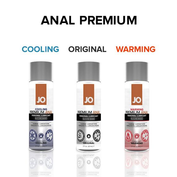 Анальна змазка JO ANAL PREMIUM — ORIGINAL (120 мл) на силіконовій основі водостійка | Зображення 3