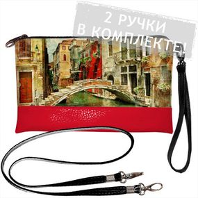 Клатч через плече 25x15 см (KL_GL_KR016)