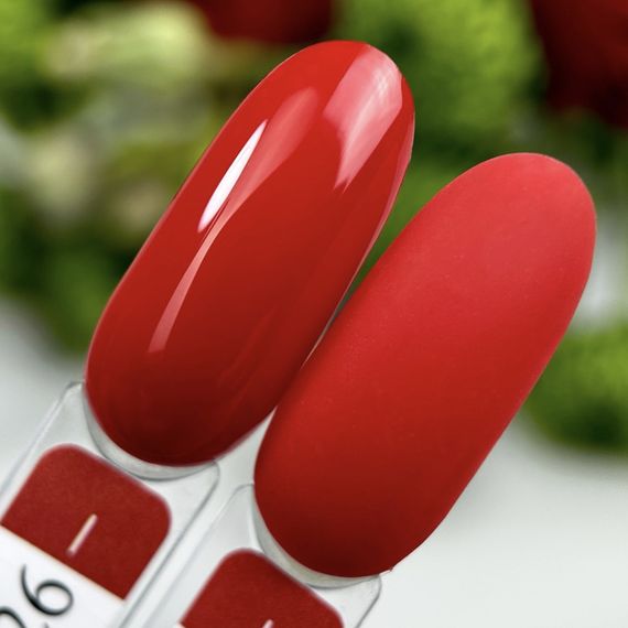 Гель-лак Crooz 26 (глибокий червоний) 8мл | Зображення 1