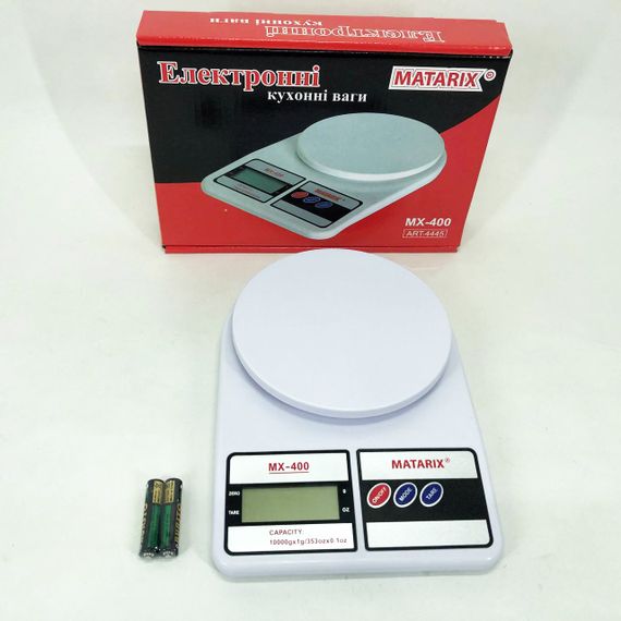Электронные весы для взвешивания предметов MATARIX, Весы кухонные для мелких продуктов TU-60 | Зображення 5